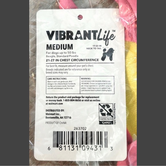 NWT Vibrant Life Yellow Polka Dot Dog Dress - Picture 7 of 12